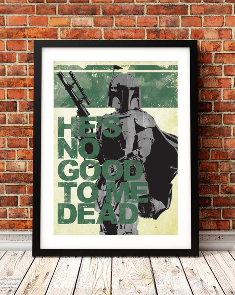 Star Wars Inspired Set Of 4 Prints A3 Wall Art Etsy