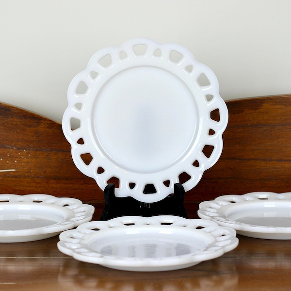 Lace Edged Plates Etsy