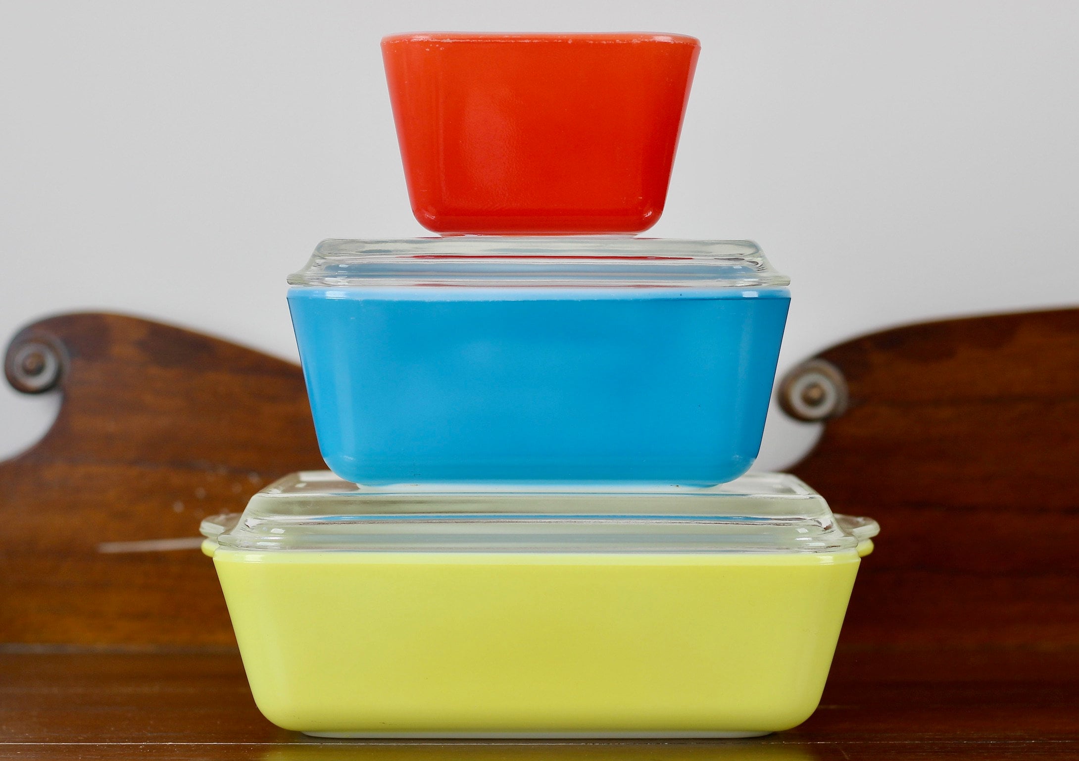 保存容器・ケース (138) Old Pyrex Refrigerator Dish 3Set 保存容器・ケース (138) Old Pyrex Refrigerator Dish 3Set Pyrex