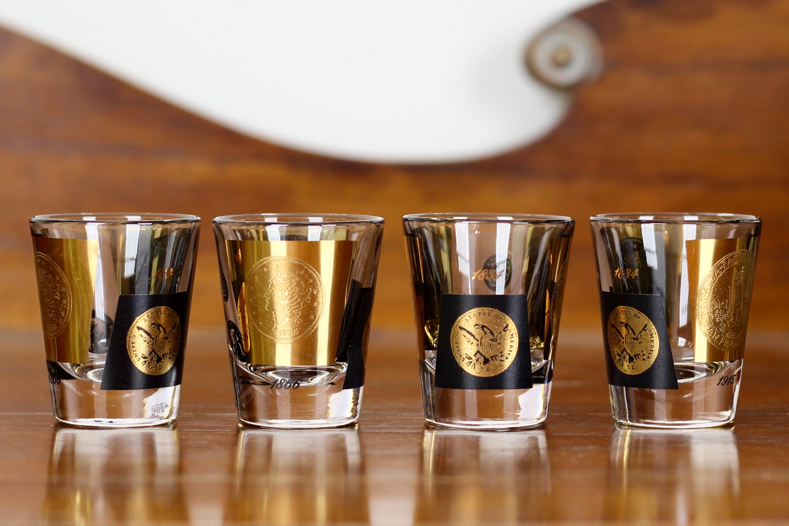 Coin shot glasses - Etsy 日本