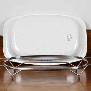 Vintage Corning Ware Cornflower Blue Roaster With Rack 15 Inch P-21 - Etsy