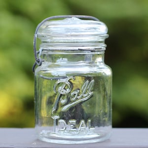 ヴィンテージ ボール アイディアル パイント メイソンジャー ツイストワイヤー ベイル