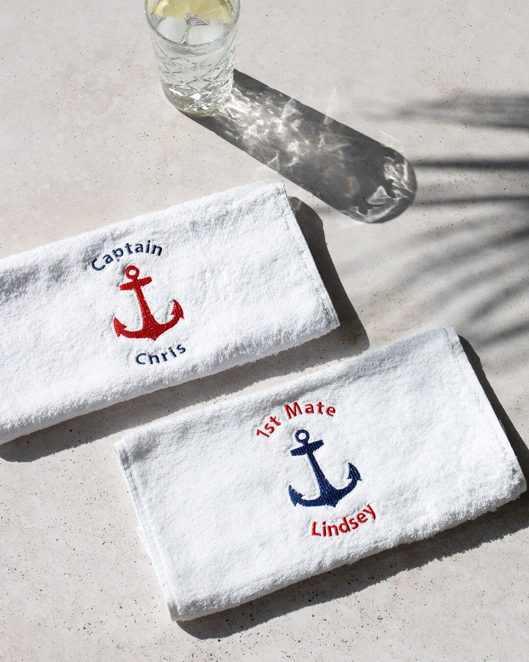 Custom Anchor Bath Towel,personalized Anchor Towel,hand Towel,custom