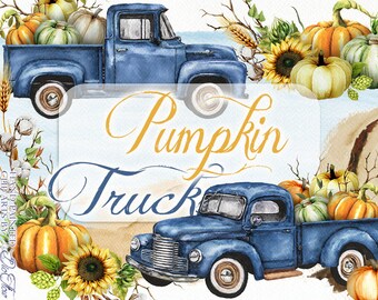 Download Pumpkin Watercolor Etsy