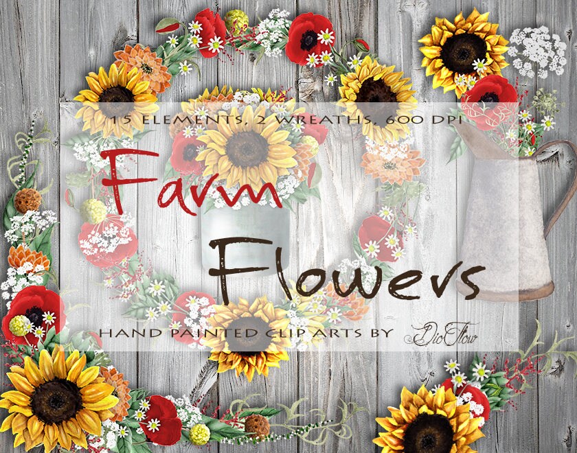 Free Free 123 Sunflower Garland Svg SVG PNG EPS DXF File