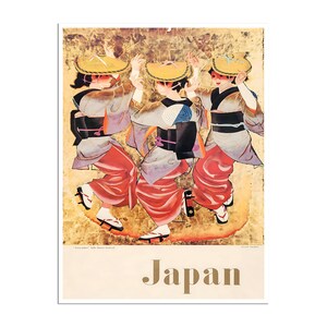 Japanese Art Japan Travel Poster Asian Print (AJT366)a