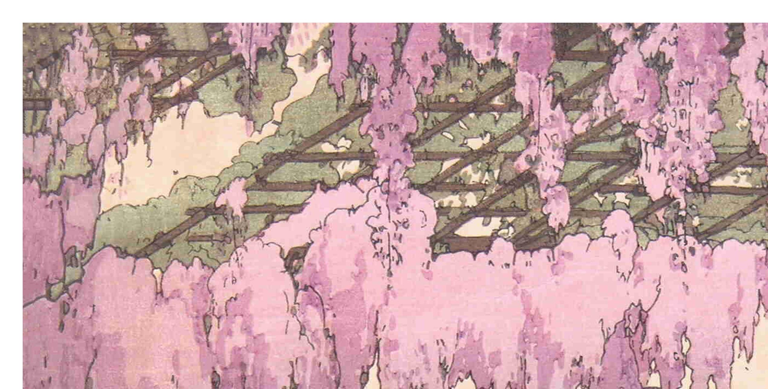 日本画 木版画 吉田博 美術 亀戸橋 東京(J459)a - Etsy 日本
