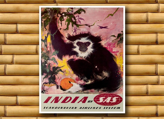 Art India Travel Poster Asian Wall Decor Print AJT242