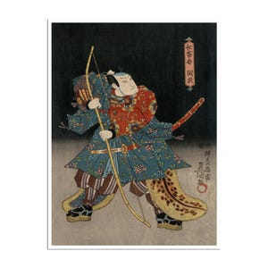 Japanese Decor Asian Art Print Retro Poster (J14)