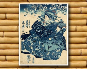 Asian Art Japanese Wall Decor Print Retro Poster (J49)