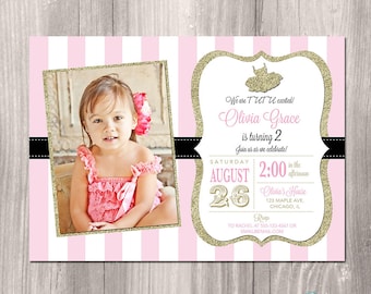 2nd birthday invite etsy