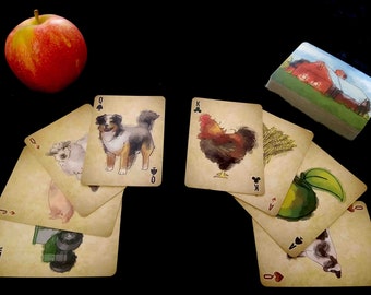 Farm Playing Cards