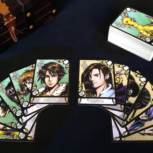 FFIX Triple Triad Full Card Set Etsy