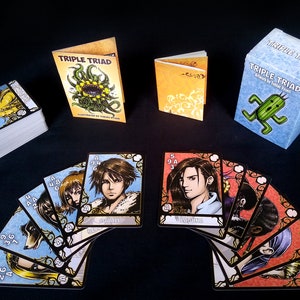 FFVIII Triple Triad Full Card Set Cards Only