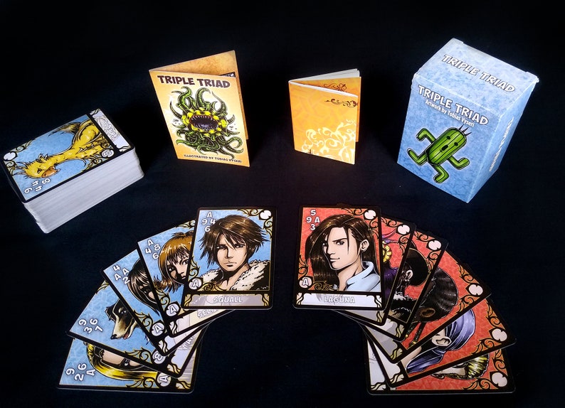 FFVIII Triple Triad Full Card Set Cards Only