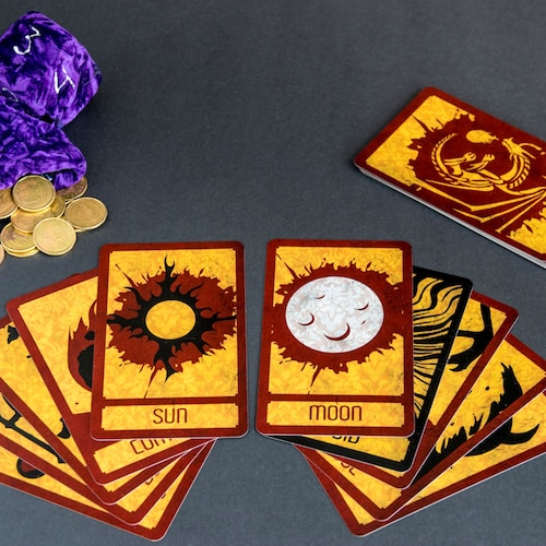 Deck of Many Things print and Play Dungeons and Dragons 5E - Etsy