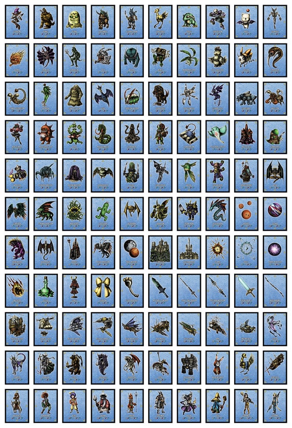 FFIX Tetra Master Full Game - Etsy