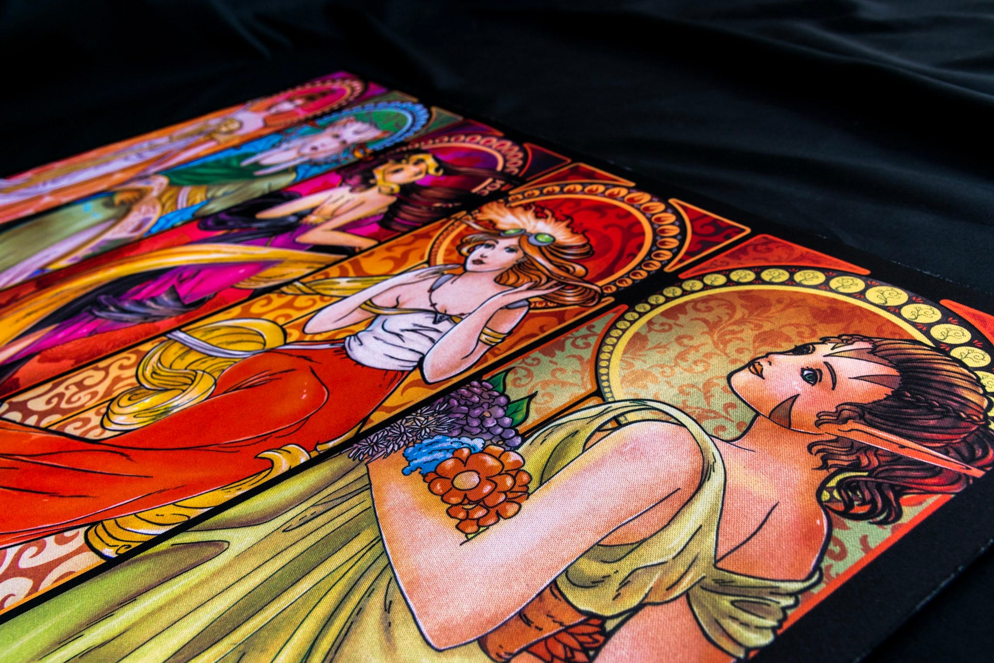 Liliana and Chandra Playmat - Etsy Liliana and Chandra Playmat - Etsy