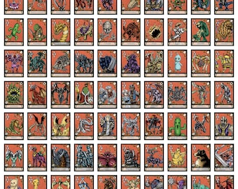 FFVIII トリプルトライアド フルカードセット - Etsy 日本