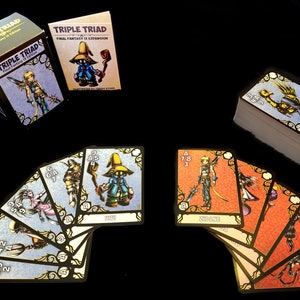 FFIX Triple Triad Full Card Set Cards Only