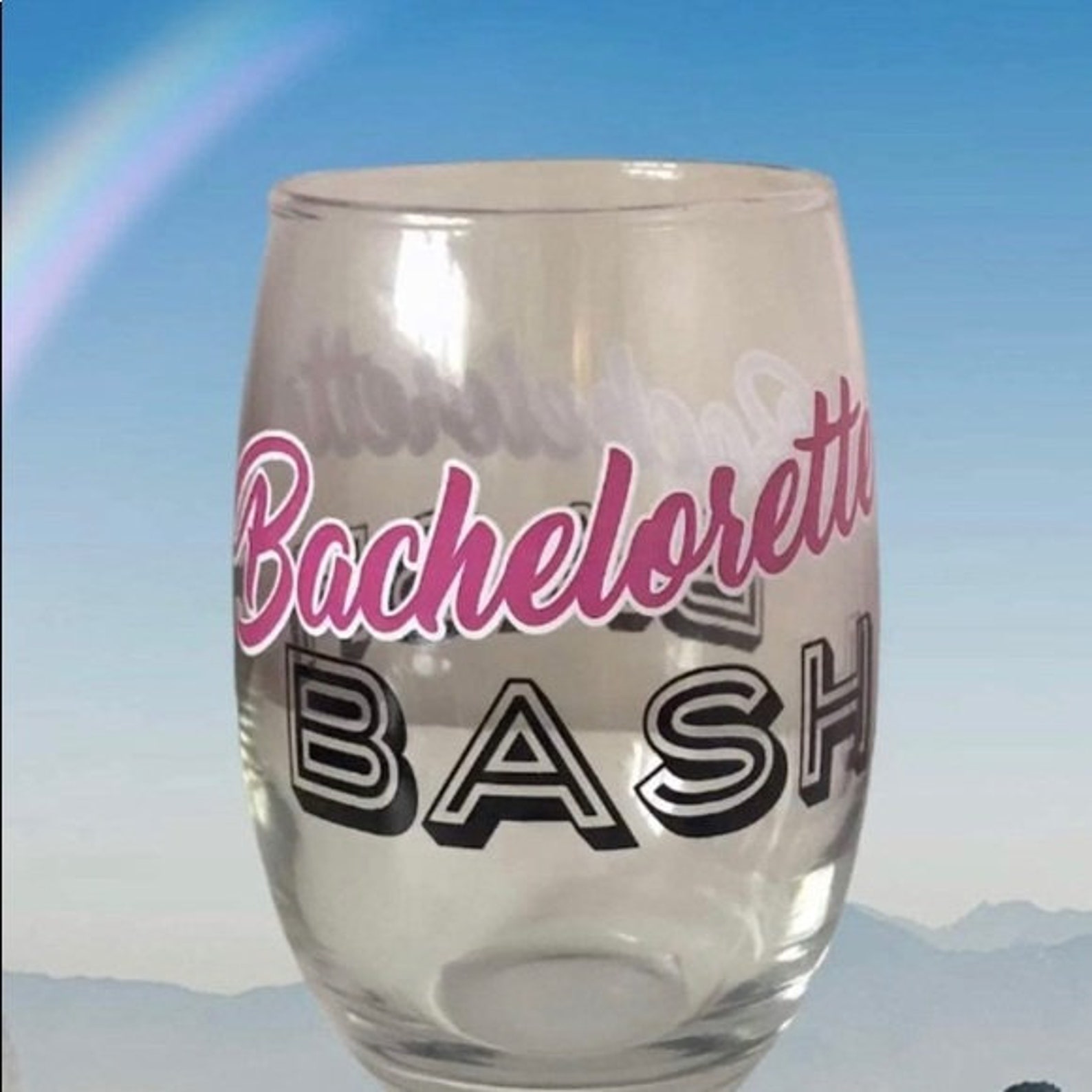 Set of 6 Large Shot Glasses Winery Bridesmaid/Gift Etsy