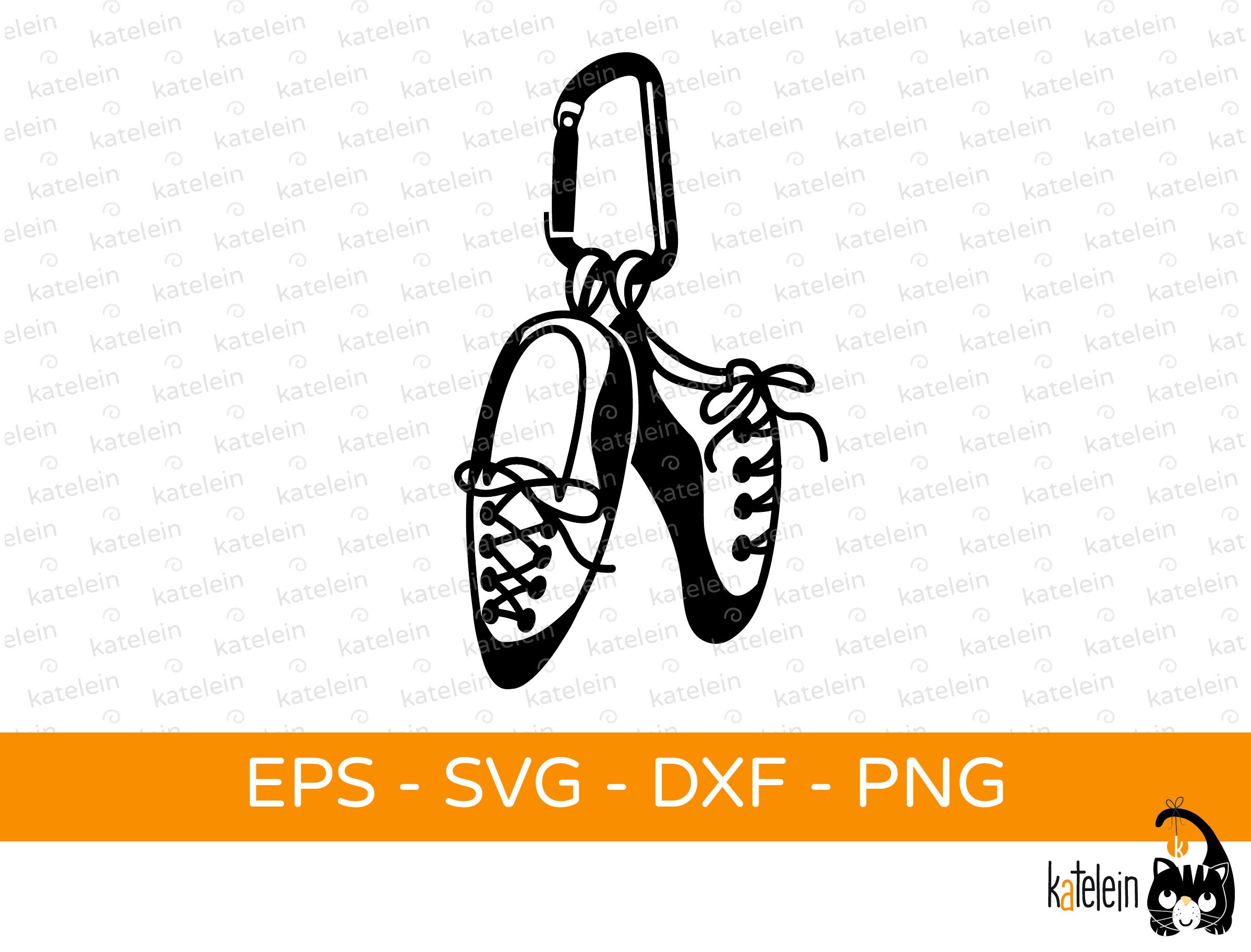 Climbing Plotter File SVG Climbing Shoes Plot Cutting Clipart Dxf Png Eps Download Bouldering Iron on Picture Carabiner Climbing Instant Download Etsy