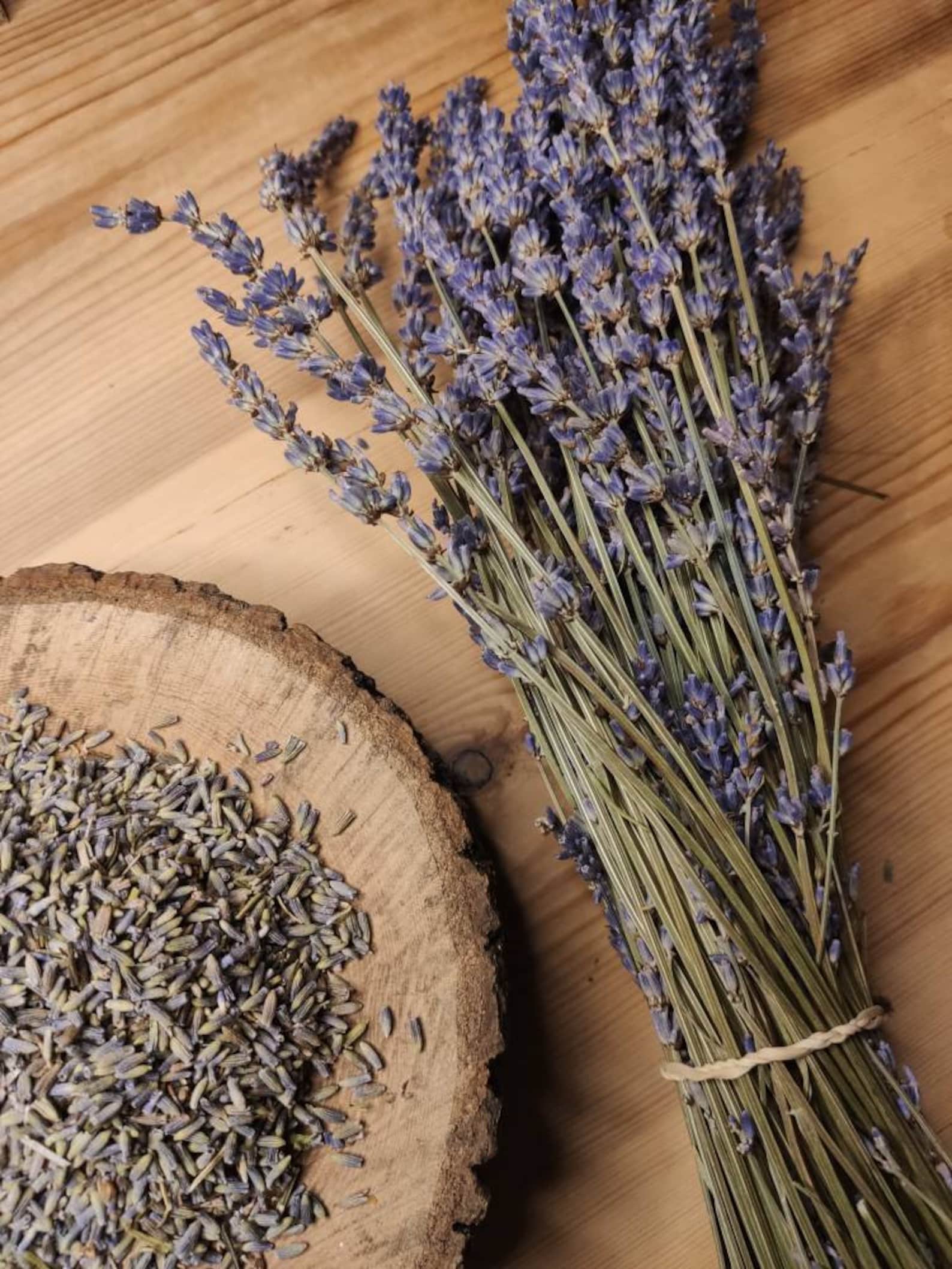 Dried Lavender Bouquet English Dried Lavender Plant 150 Etsy