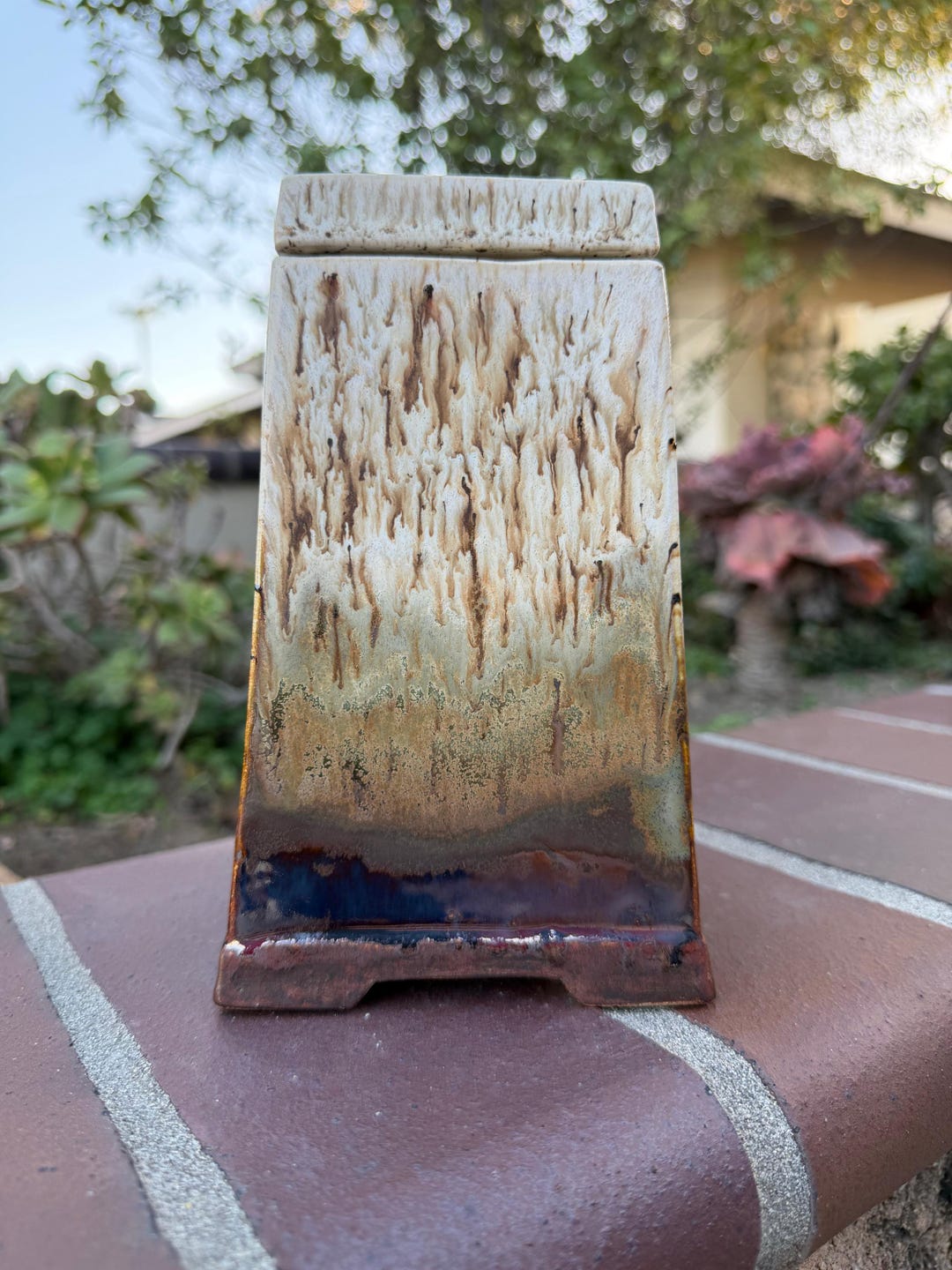 Rustic Container Handmade Rustic Ceramic Container With Lid - Etsy