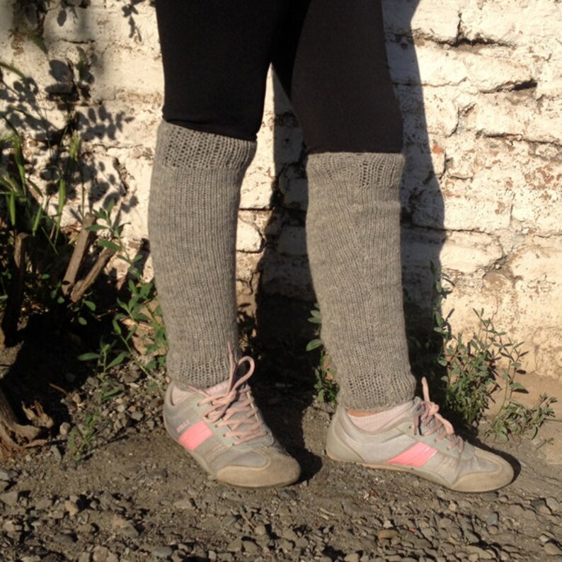 Alpaca Leg Warmers Womens Wool Leggings Wool Legwarmers Etsy