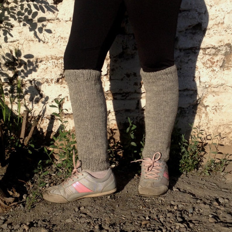 Alpaca Leg Warmers Womens Wool Leggings Wool Legwarmers Etsy
