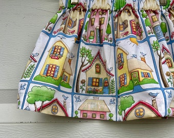 VINTAGE HOUSES // toddler skirt