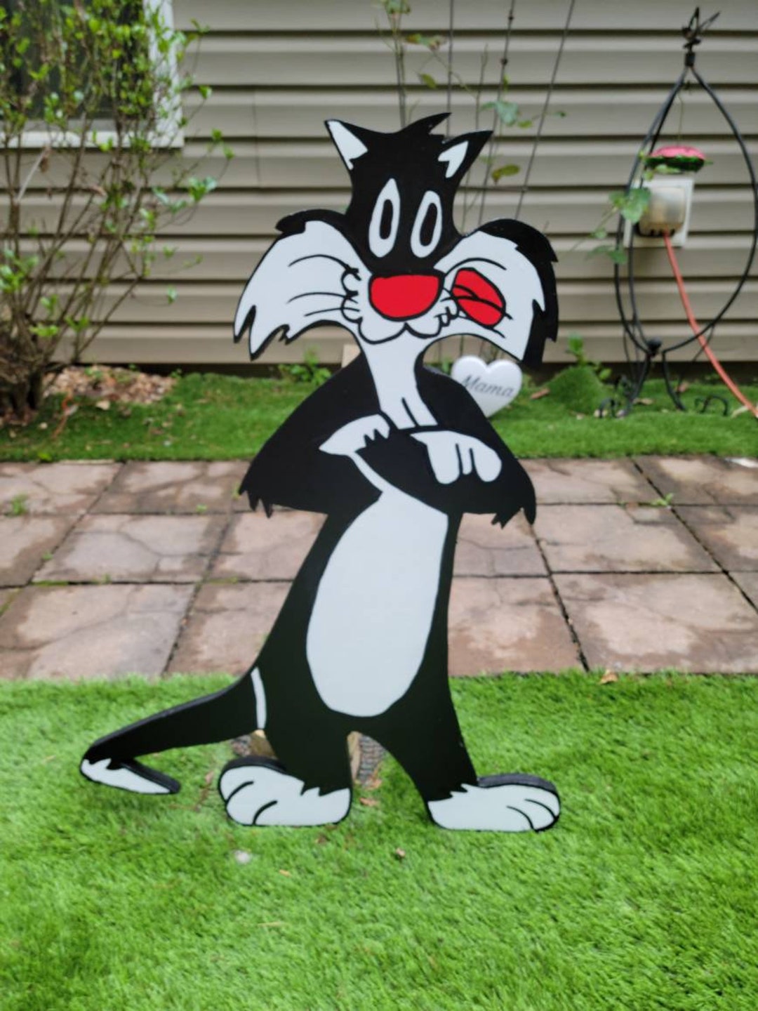 Sylvester the Cat Lifesize Yard Art Etsy