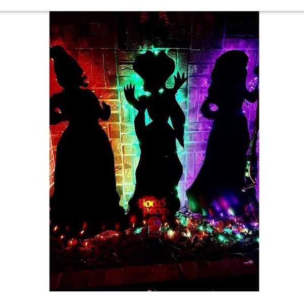 Sanderson Sister Cutouts Etsy