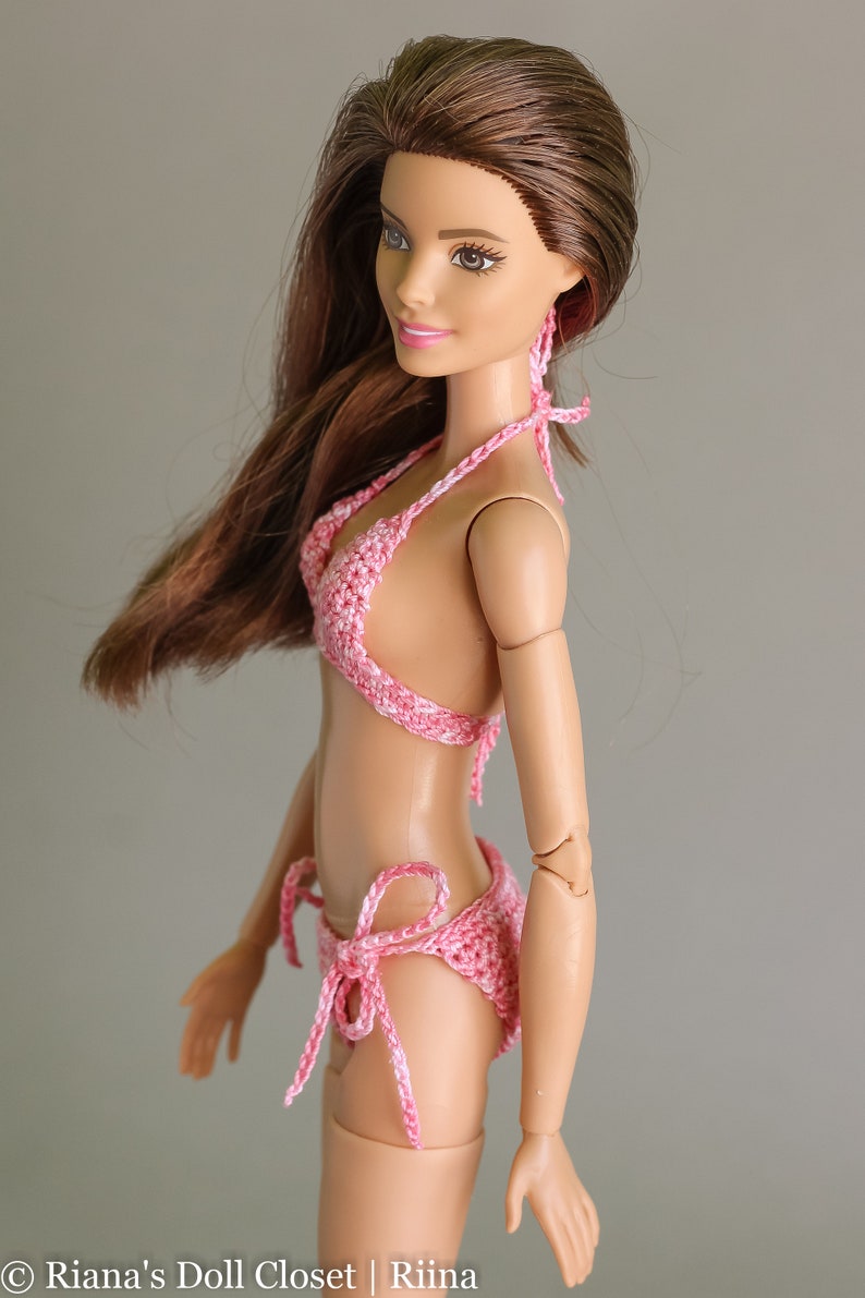 Clothes made for Barbie doll 11 inch fashion doll swimsuit modern bikinis for Barbie swimwear for regular Barbie Fashionistas image 4