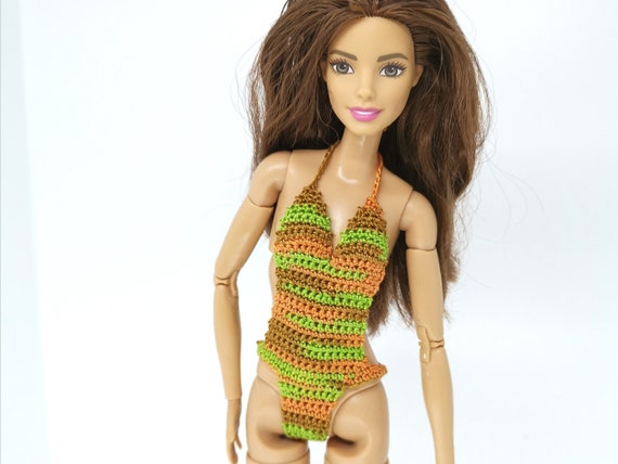 barbie doll in bathing suit