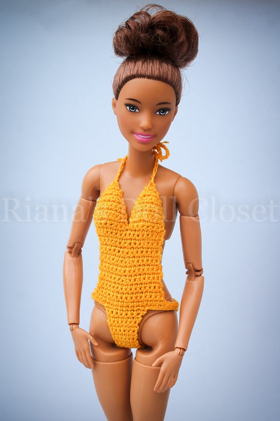 Traje baño para muñeca Barbie hecha para traje de - México