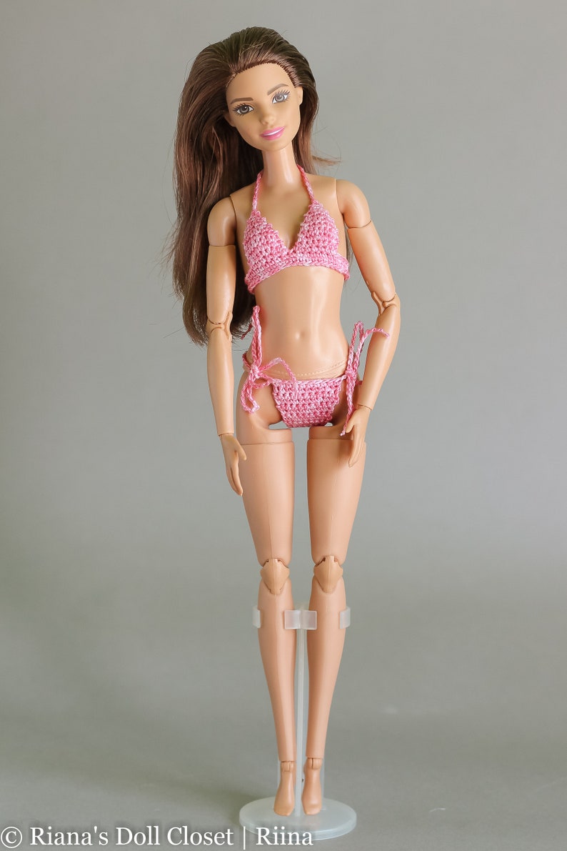 Clothes made for Barbie doll 11 inch fashion doll swimsuit modern bikinis for Barbie swimwear for regular Barbie Fashionistas image 2