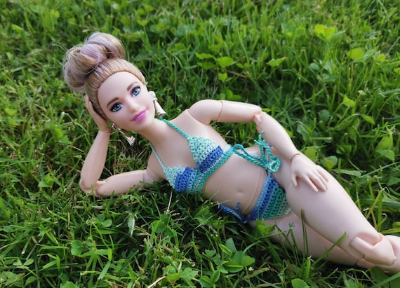 Barbie Doll Gardening Curvy Doll With Playset New 