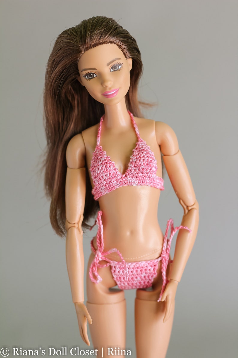 Clothes made for Barbie doll 11 inch fashion doll swimsuit modern bikinis for Barbie swimwear for regular Barbie Fashionistas image 3