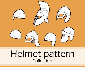 Helmet pattern collection by Pretzl Cosplay - PDF