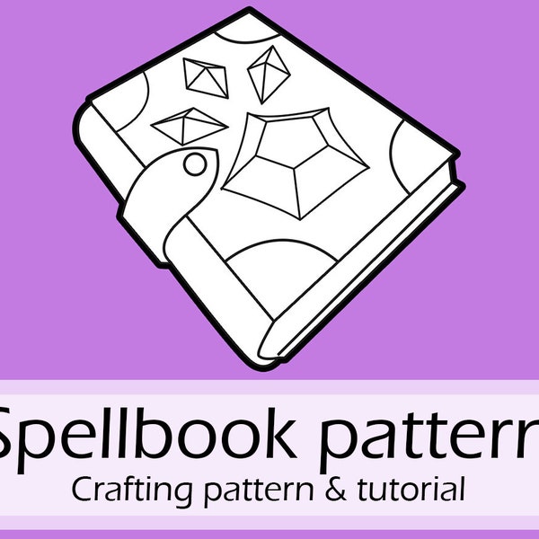 Sac pour livre de sorts, modèle de création en mousse EVA et tutoriel E-book par Pretzl Cosplay - PDF