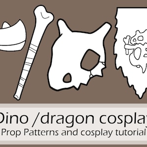 Patrón de elaboración de espuma para casco de calavera de cosplay y tutorial de Pretzl Cosplay - PDF