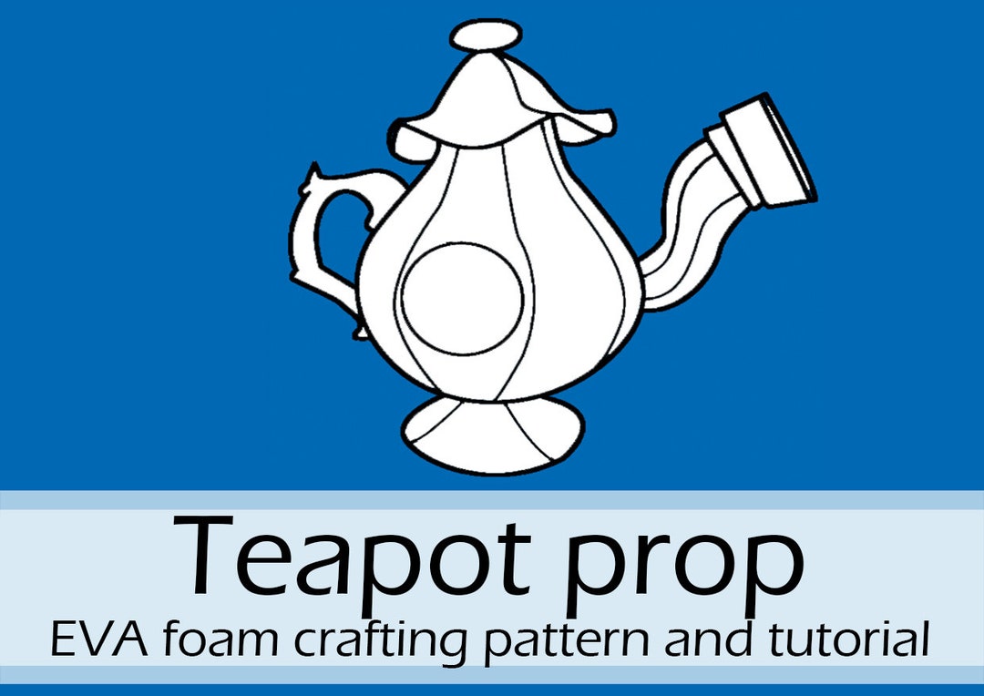 Teapot Cannon Cosplay Crafting Pattern and Tutorial by Pretzl Cosplay