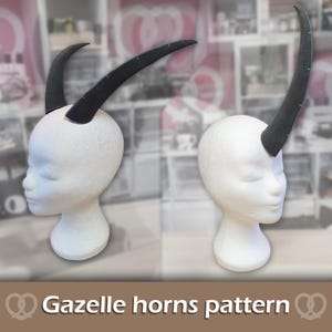Gazelle Hörner Bastelanleitung von Pretzl Cosplay - PDF