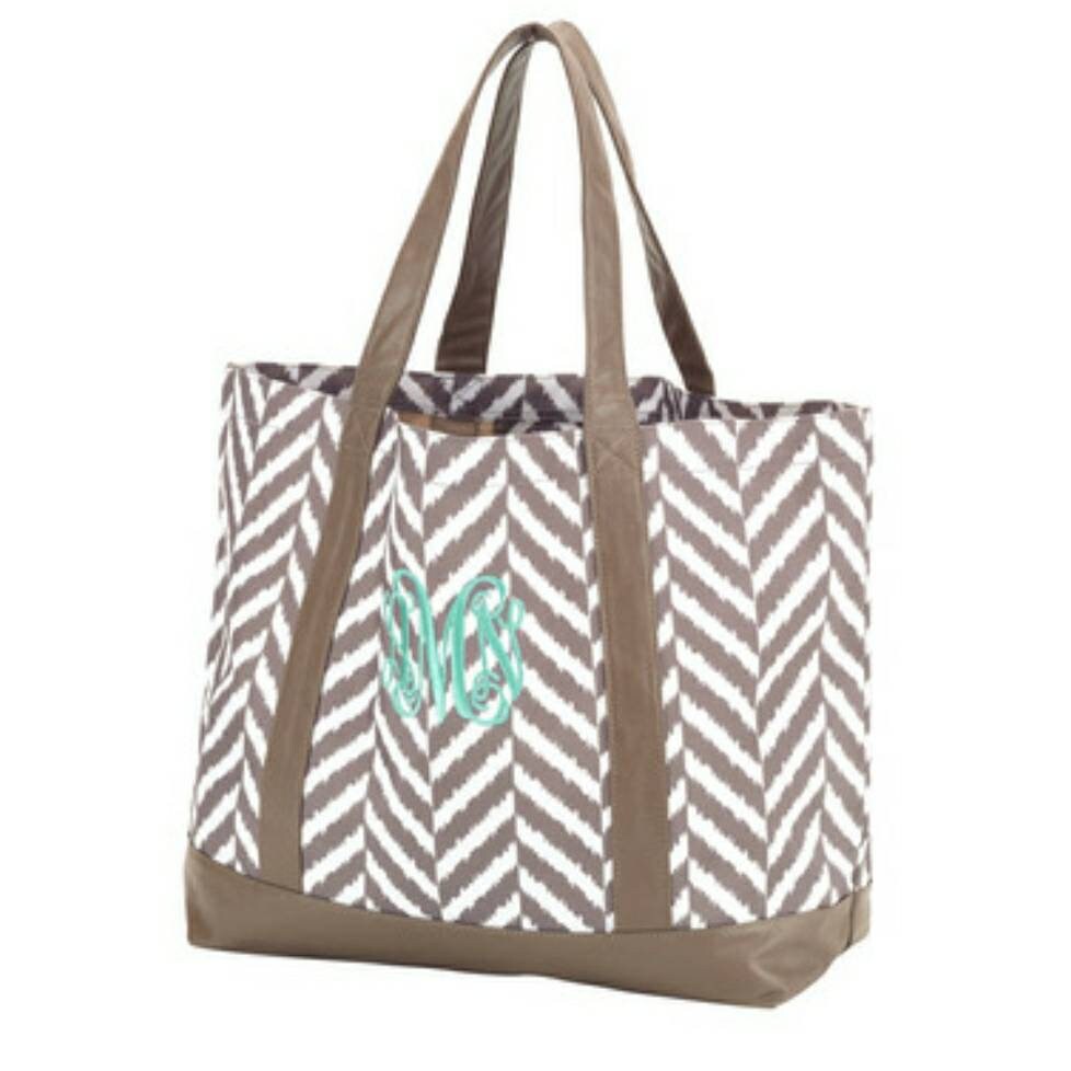 Taupe herringbone bag Neutral Diaper Bag Taupe Weekender Etsy