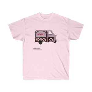 Piaggio Ape | The Grand Budapest Hotel Wes Anderson Car T-Shirt Unisex