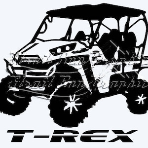 Kawasaki Teryx T Rex Teryx4 SxS Side by Side ATV UTV SVG File Only