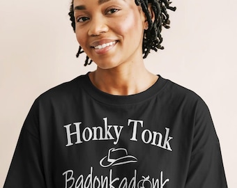 Honky Tonk Badonkadonk T-Shirt, Curvy Girl Tee