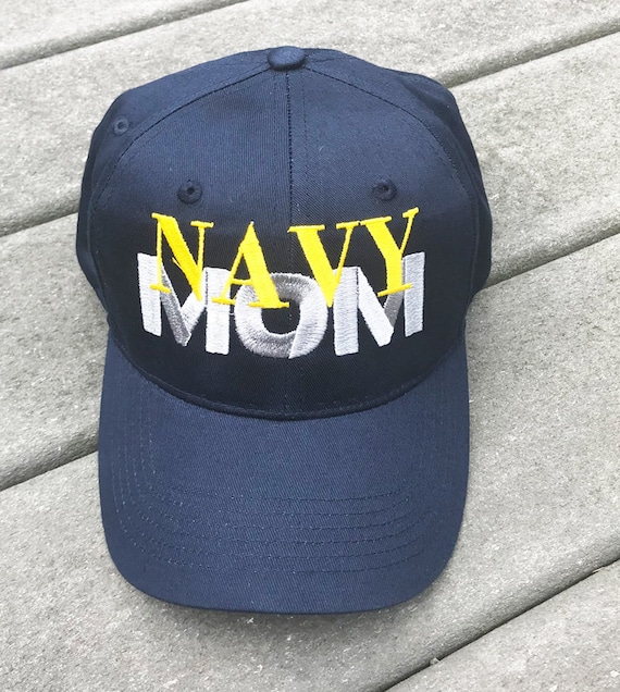Navy Mom Embroidered Cap United States 