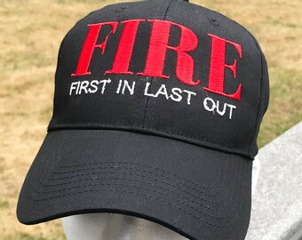 Fire Department Hat - Etsy